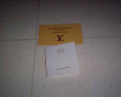 louis vuitton yellow authenticity card|authenticity paperwork for louis vuitton.